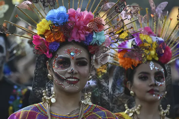 Kasım 2023 Mexico City Meksika Ölüler Günü Nün Bitişi Vesilesiyle — Stok fotoğraf