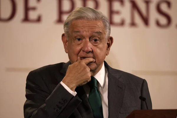 Novembre 2023 Mexico Mexique Président Mexique Andres Manuel Lopez Obrador — Photo