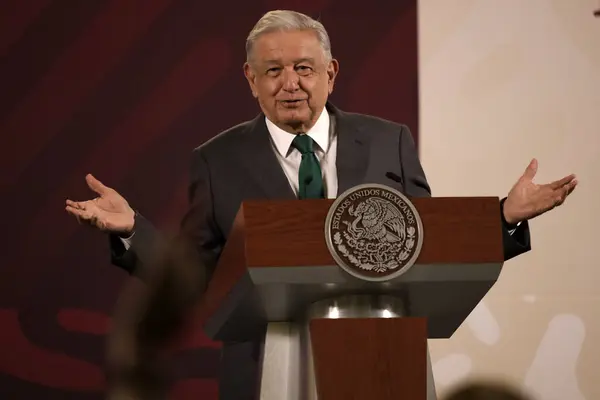November 2023 Mexico Stad Mexico President Van Mexico Andres Manuel — Stockfoto