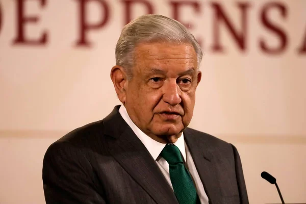 November 2023 Mexico City Mexico President Mexico Andres Manuel Lopez — Stock Photo, Image