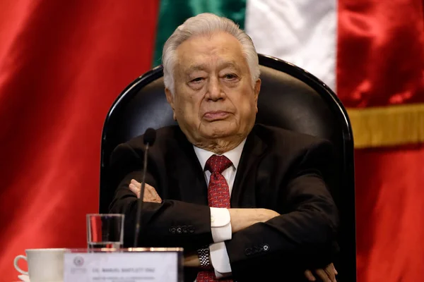 Ноября 2023 Года Мехико Мексика Директор Федеральной Комиссии Электроснабжению Мануэль — стоковое фото