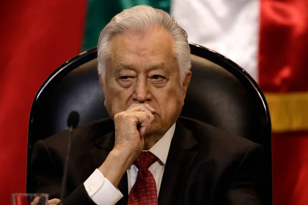 Novembre 2023 Mexico Mexique Directeur Commission Fédérale Électricité Manuel Barttlet — Photo