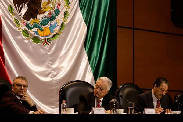 November 2023 Mexiko Stadt Mexiko Der Direktor Der Federal Electricity — Stockfoto