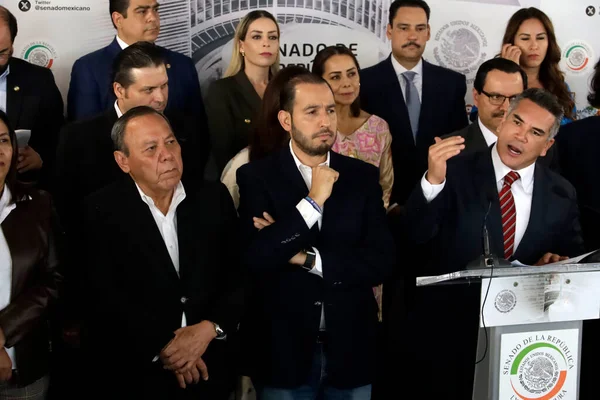 Novembro 2023 Cidade México México Senador Candidato Presidencial Virtual Para — Fotografia de Stock