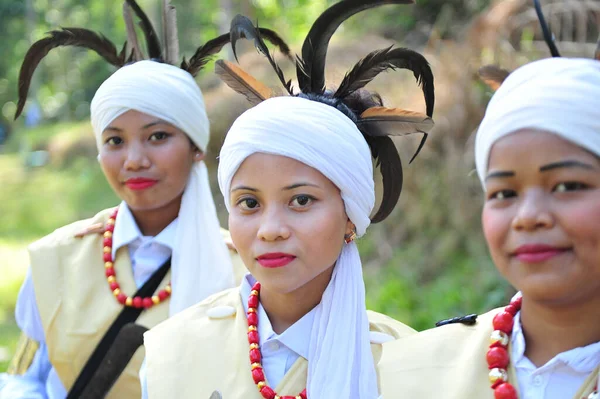 Novembre 2023 Sylhet Bangladesh Tribu Khasi Orne Tenue Traditionnelle Occasion — Photo