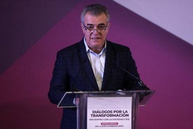 3 Aralık 2023, Mexico City, Meksika: İş Koordinasyon Konseyi Başkanı Francisco Cervantes 