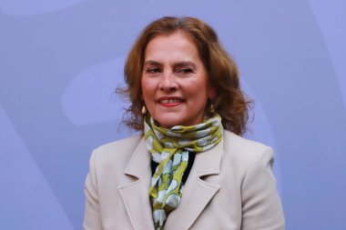 19 Aralık 2023, Mexico City, Meksika: Beatriz Gutirrez Mller, 2023 Ulusal Spor Ödülü ve Pan Amerika ve Parapan Amerikan Oyunları Delegasyonlarına Cesaret Ödülü töreninde Meksika Başkanı 'nın eşi