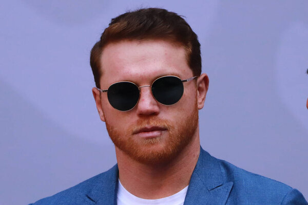 December 19, 2023 in Mexico City, Mexico: World boxing champion, Saul Alvarez, known as Canelo Alvarez during the Award ceremony for the  2023 National Sports Award and Encouragement to the Delegations at the Pan American and Parapan American Games