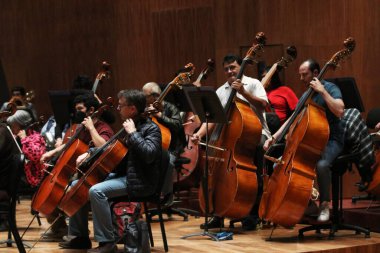 18 Ocak 2024, Mexico City, Meksika: Mexico City Filarmoni Orkestrası, piyano ve trompet konseri Op. 35, Rus Dmitri Shostakovich tarafından