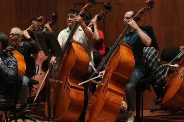 18 Ocak 2024, Mexico City, Meksika: Mexico City Filarmoni Orkestrası, piyano ve trompet konseri Op. 35, Rus Dmitri Shostakovich tarafından