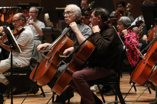 Januari 2024 Mexico City Mexico Het Mexicaanse Filharmonisch Orkest Bood — Stockfoto