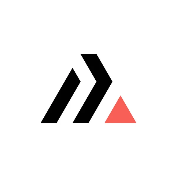 Γράμμα Στοιχείο Σχεδιασμού Λογότυπου Για Αρχική Επαγγελματική Χρήση — Διανυσματικό Αρχείο