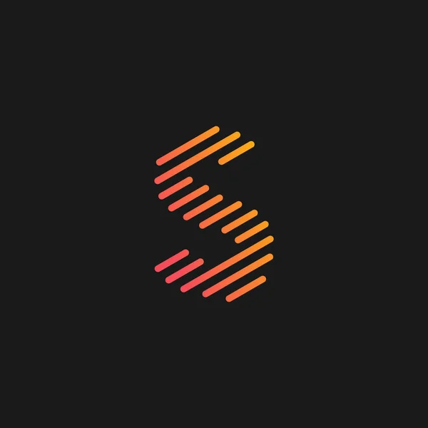Елемент Піктограми Дизайну Логотипу Letter Бізнесу Або Початкового — стоковий вектор