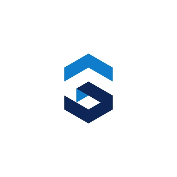 Buchstabe Logo Design Symbol Element Für Unternehmen Oder Initiale — Stockvektor