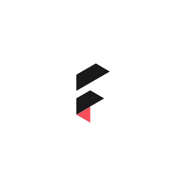 Letra Logo Design Icone Element Initial Business — Vector de stock