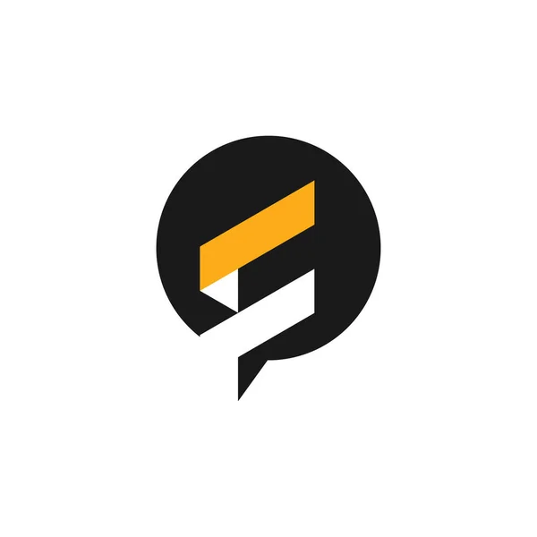 Carta Logotipo Design Icone Elemento Para Inicial Negócios —  Vetores de Stock