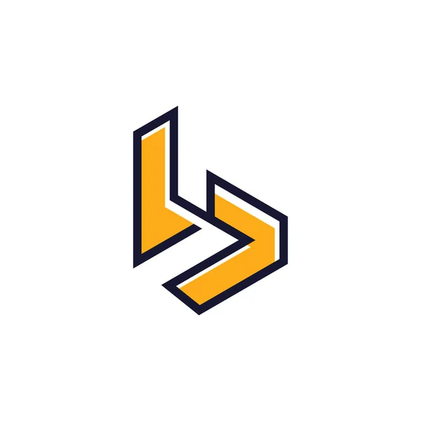 Logo Litera Wektor Projektowania Ikony Dla Biznesu Lub Inicjały — Wektor stockowy