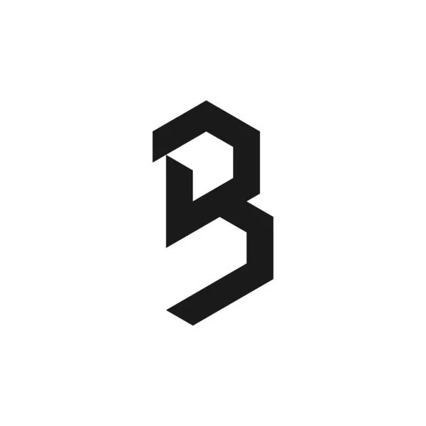 Літера Вектор Дизайну Логотипу Бізнесу Або Ініціали — стоковий вектор