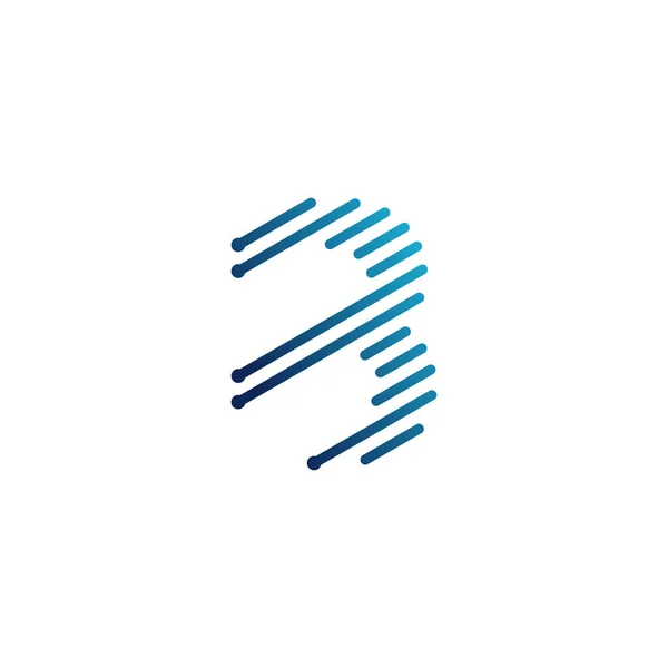 Letter Logo Design Icon Vector Business Initials — Stock Vector