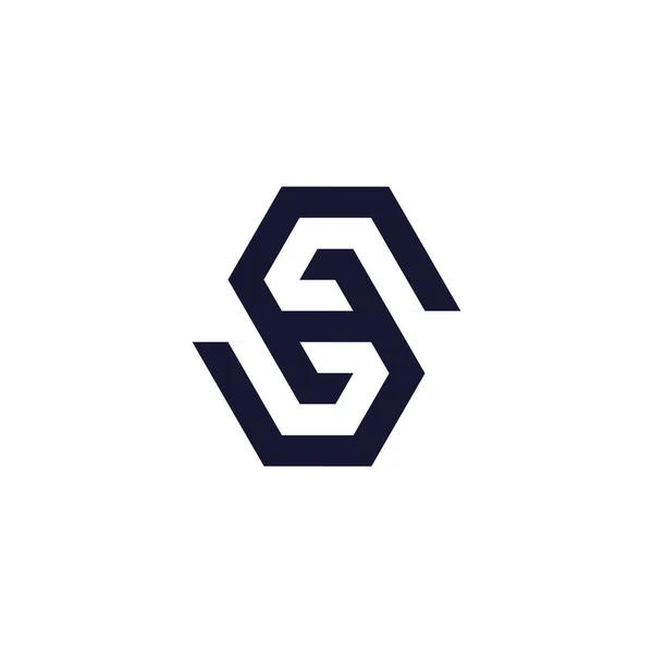 Літера Логотип Іконка Дизайну Вектор Сучасним Унікальним Стилем — стоковий вектор