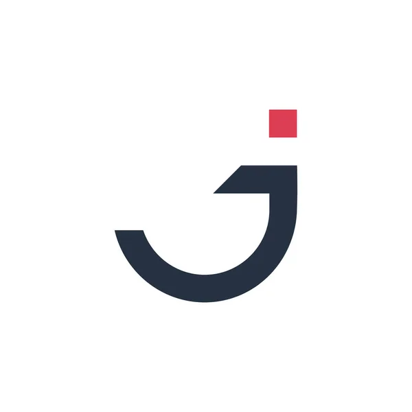 Modern Yaratıcı Konsepte Sahip Harfi Logo Tasarım Ögesi — Stok Vektör