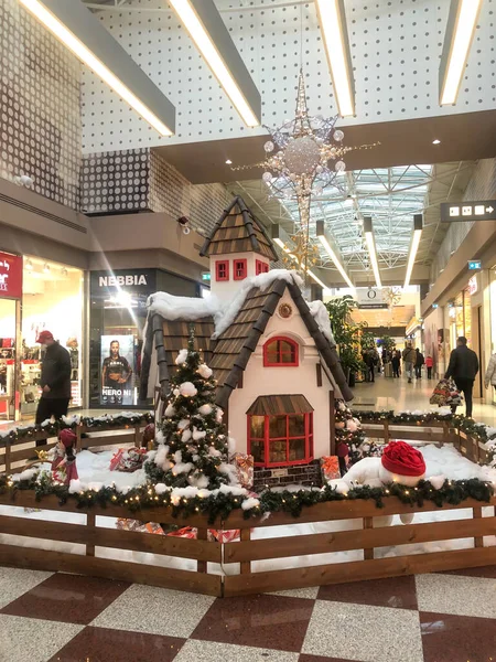 Brünn Weihnachtszauberdorf Einkaufszentrum Einkaufszentrum Olympia — Stockfoto