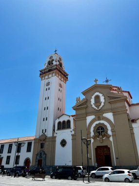 İspanya 'nın Candelaria, Tenerife, Kanarya Adaları Kraliyet Marian Tapınağı Bazilikası. Yüksek kalite fotoğraf