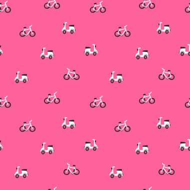 Elle çizilmiş çizgi arabalarla kusursuz çocuksu bir model. Kumaş, ambalaj, tekstil, duvar kâğıdı ve giysi için yaratıcı çocuk dokusu. Vektör illüstrasyonu