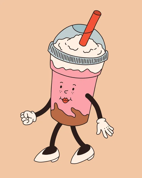 COMO DESENHAR UM MILK SHAKE - COMO DESENHAR UM CAPPUCCINO - DESENHAR E  COLORIR UM MILK SHAKE KAWAII 