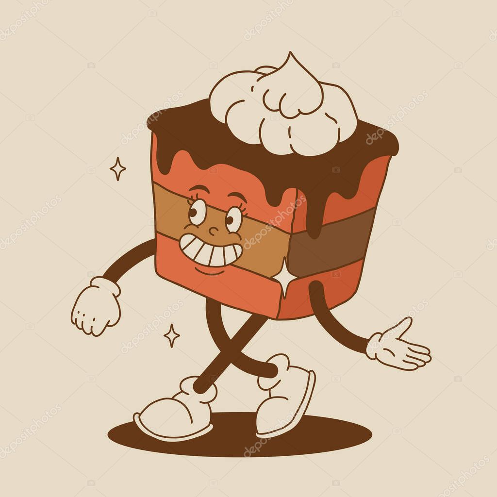 Vettoriale stockDivertente Cartone Animato Retrò Natale Carattere Stile  Vintage Anni '50 di ©tanyabosyk@gmail.com #674596918, image size:1024x1024