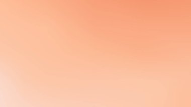 Soyut şeftali tüyü renk vektör pankartı. Bulanık turuncu, narin bir arka plan. Pastel pembe sıvı lekeleri ve bedava uzay afişi. Yumuşak vektör eğimli arkaplan