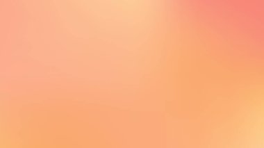 Soyut şeftali tüyü renk vektör pankartı. Bulanık turuncu, narin bir arka plan. Pastel pembe sıvı lekeleri ve bedava uzay afişi. Yumuşak vektör eğimli arkaplan