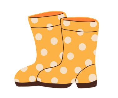 Samimi sonbahar süveterleri, eşarplar, çoraplar ve sıcak aksesuarlar. Sonbahar kıyafetleri, hırka, bere takımı. Vektör eli çizilmiş düz çizgi film koleksiyonu illüstrasyonu