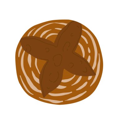 Taze ekmek seti. Ekmek ve hamur işi afişi. Tam tahıl ve buğday ekmeği, kraker, ciabatta, kruvasan, fırın menüsü için Fransız ekmeği..