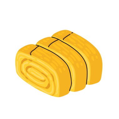 Çizgi film yumurtaları, pişmiş yumurtalar. Kızarmış, haşlanmış, kabarık yumurta, omlet ve yumurtalı sandviç sağlıklı, leziz, düz kahvaltı çizimi seti. Lezzetli yumurta yemekleri.