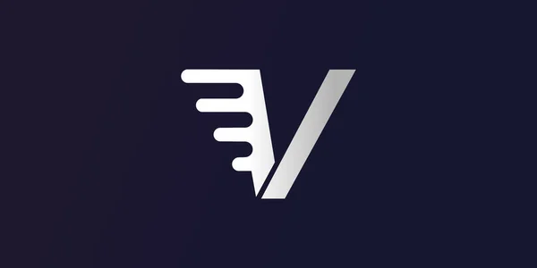 Letter Logo Design Simple Concept Premium Vector — Stock Vector