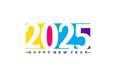 Modern tarzda 2025 logo vektör tasarımı