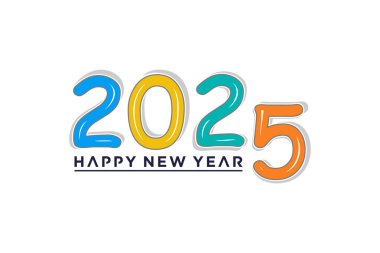 Modern tarzda 2025 logo vektör tasarımı