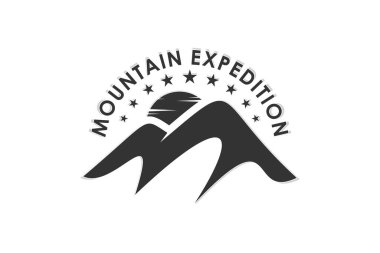 dağ logosu modern yaratıcı konsept