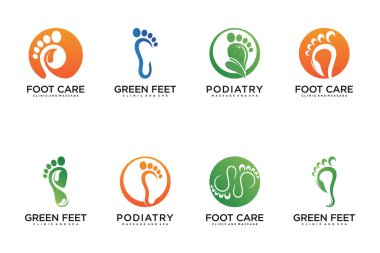 Podiatry logo tasarımını modern stile göre ayarla
