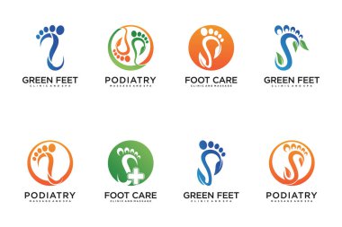 Podiatry logo tasarımını modern stile göre ayarla