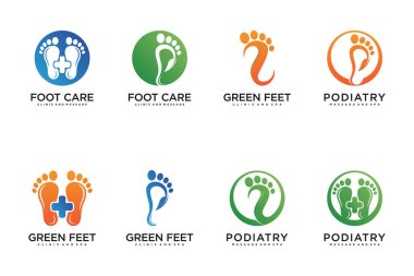 Podiatry logo tasarımını modern stile göre ayarla