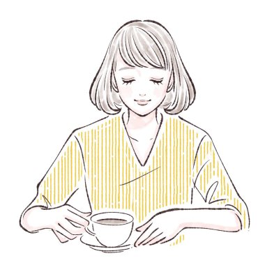 Bir kadın çizimi çizimi