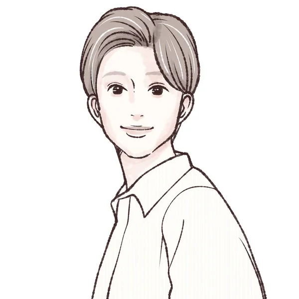 Personagem Desenho Animado Jovem Mulher Ilustração Vetorial — Fotografia de Stock