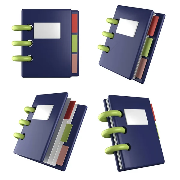 vector illustration of notebook