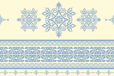 Geometric ethnic pattern Both artistic and commercial Used in designing fashion products and home decorations, these images can be used as brand identity on bags, scarves, clothing, sarongs, bedspreads or curtains, posters or wall murals, tiles. clipart