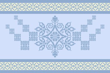 Geometrik etnik desen hem sanatsal hem de ticari olarak moda ürünleri ve ev dekorasyonlarında kullanılabilir, bu resimler çantalarda, eşarplarda, elbiselerde, saronglarda, yatak örtülerinde veya perdelerde, posterlerde veya duvar duvarlarında veya fayanslarda marka kimliği olarak kullanılabilir..