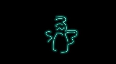 yeşil neon sembolü yeşil haç