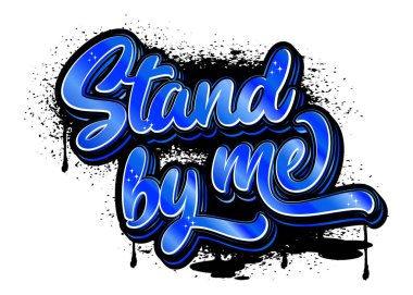  Graffiti harfleri tipografi sanatı çizimi