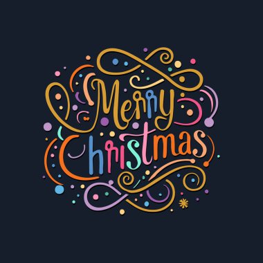 Mutlu Noel el yazısı çizilmiş